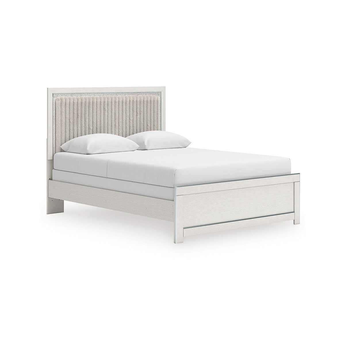 Zuraleus Queen Upholstered Panel Bed (PCB3381-SI)