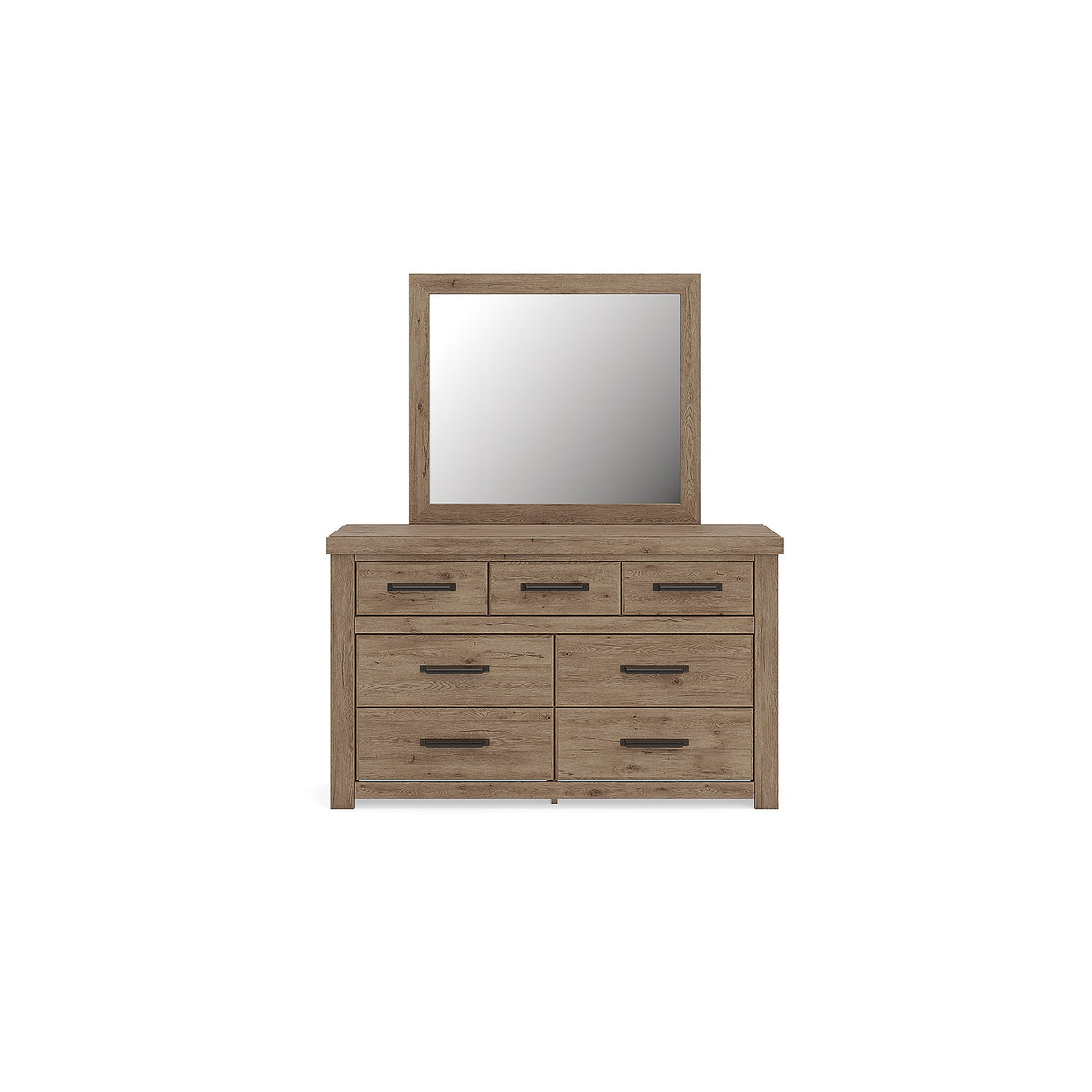 Oliandon Dresser and Mirror (PCB2844-SI)