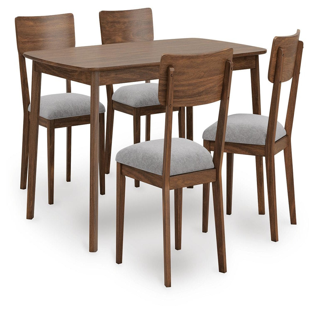 Tameride Dining Table and 4 Chairs (Set of 5) (PCD609-SI) - Image 4