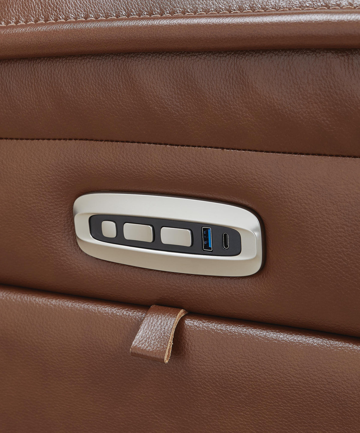 Healy Pier Power Reclining Loveseat with Console (U11204-SI) - Image 8
