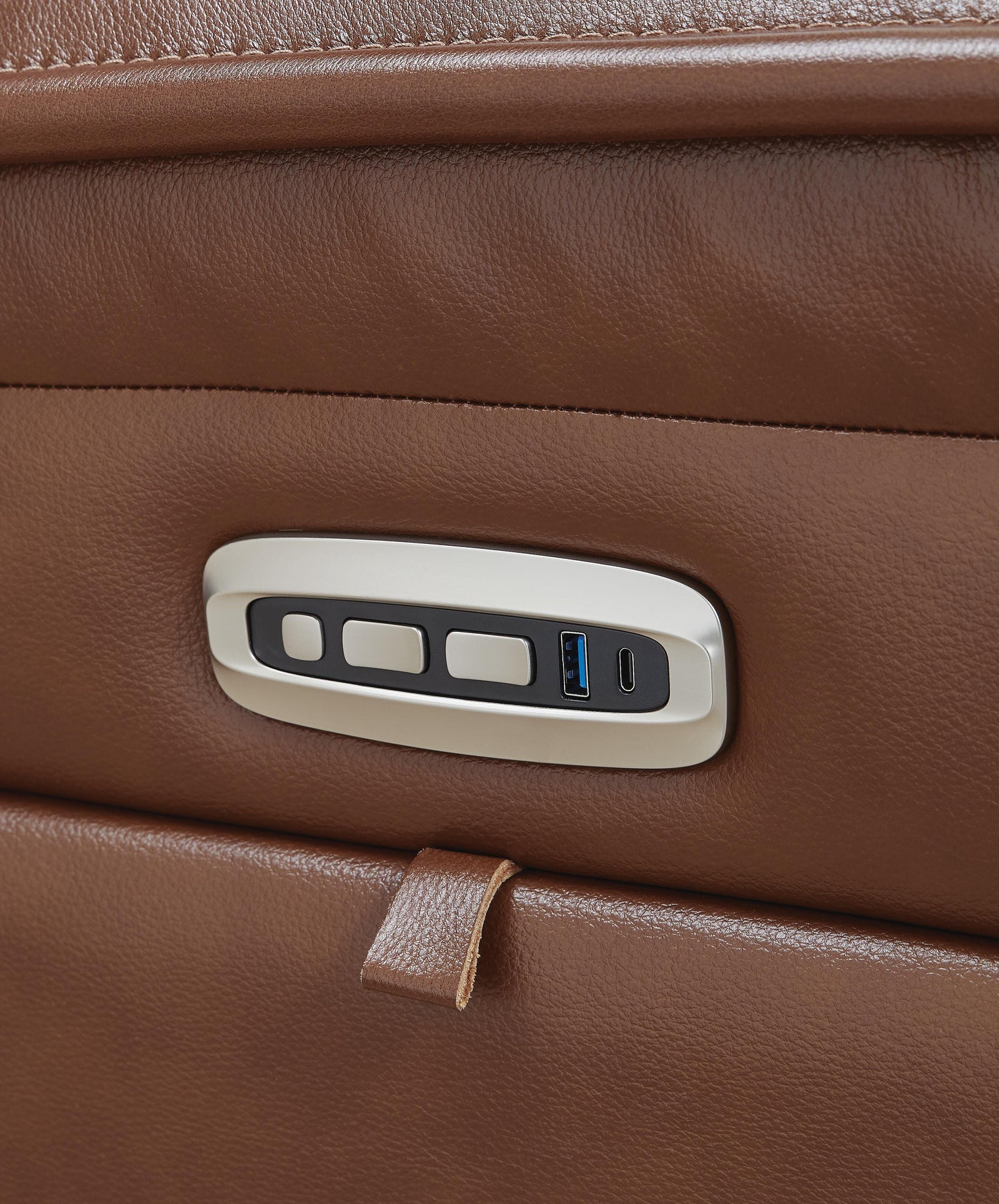 Healy Pier Power Reclining Loveseat with Console (U11204-SI) - Image 8
