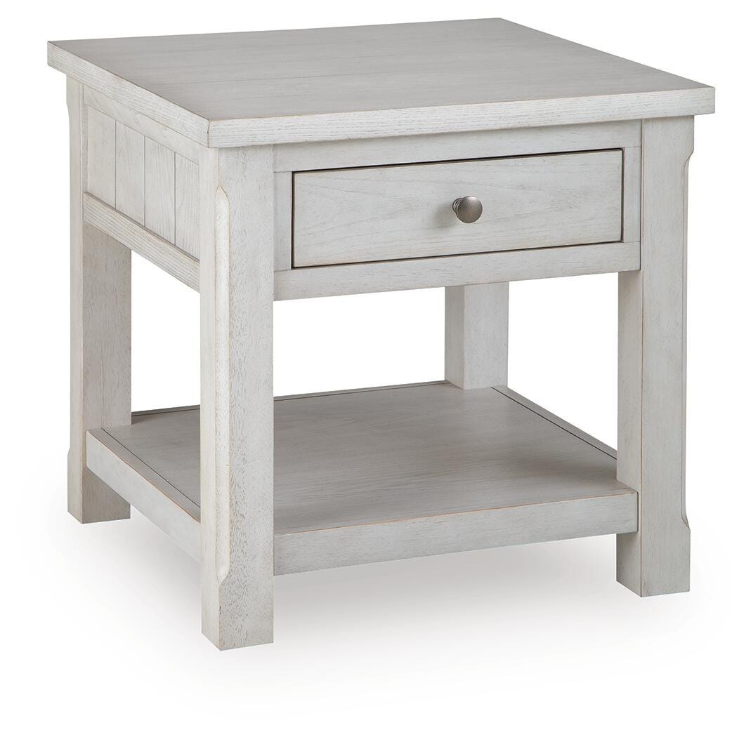 Robbinsdale End Table - Antique White  (T729-SI)