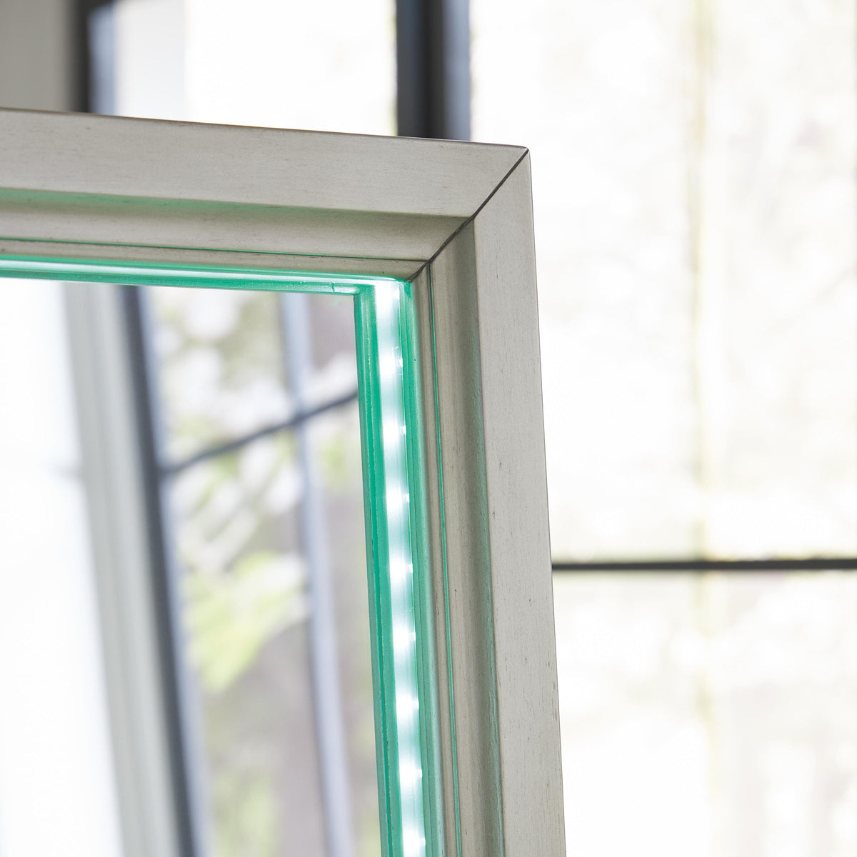 Evesen Floor Standing Mirror/Storage (A8010380-SI) - Image 22