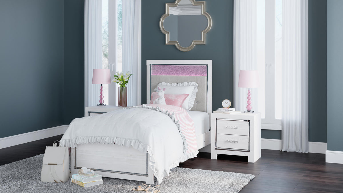 Altyra Panel Bed (Youth) - White  (B2640-SI) - Image 8