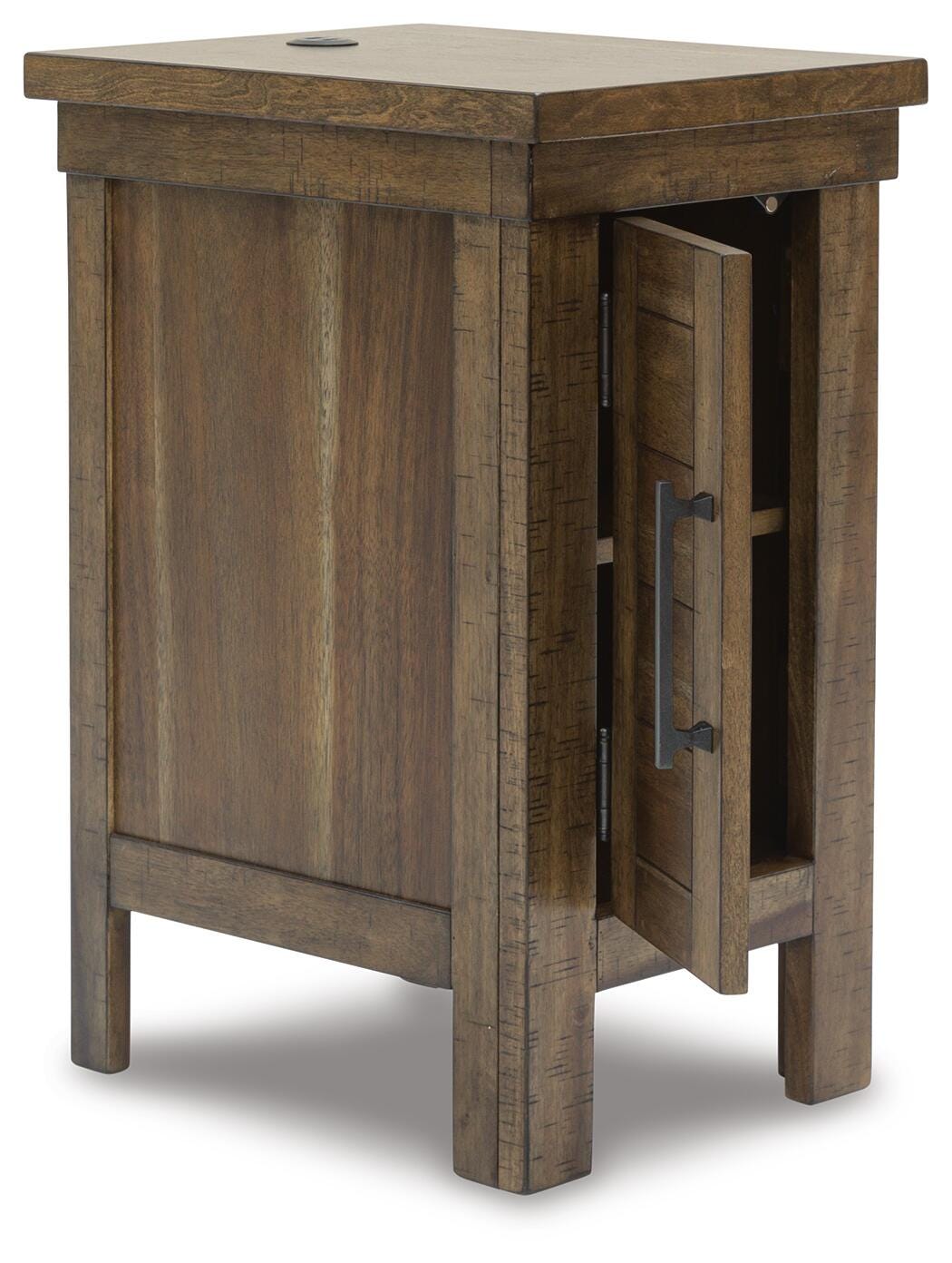 Moriville Chairside End Table - Grayish Brown  (T731-SI) - Image 2