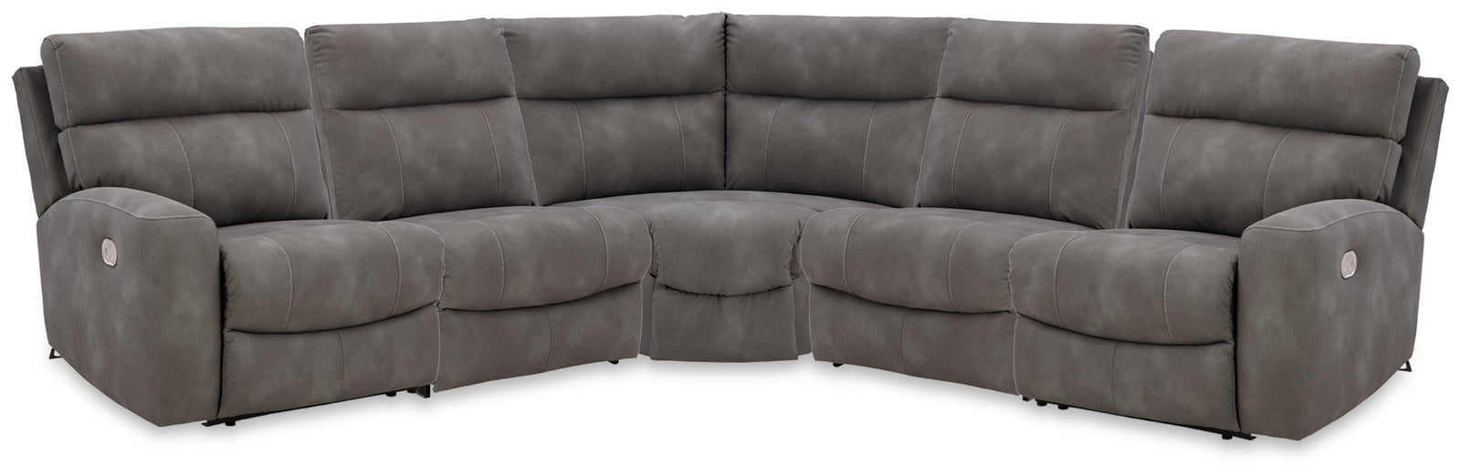Next-Gen Durapella 5-Piece Power Reclining Sectional (61003-SI) - Image 2