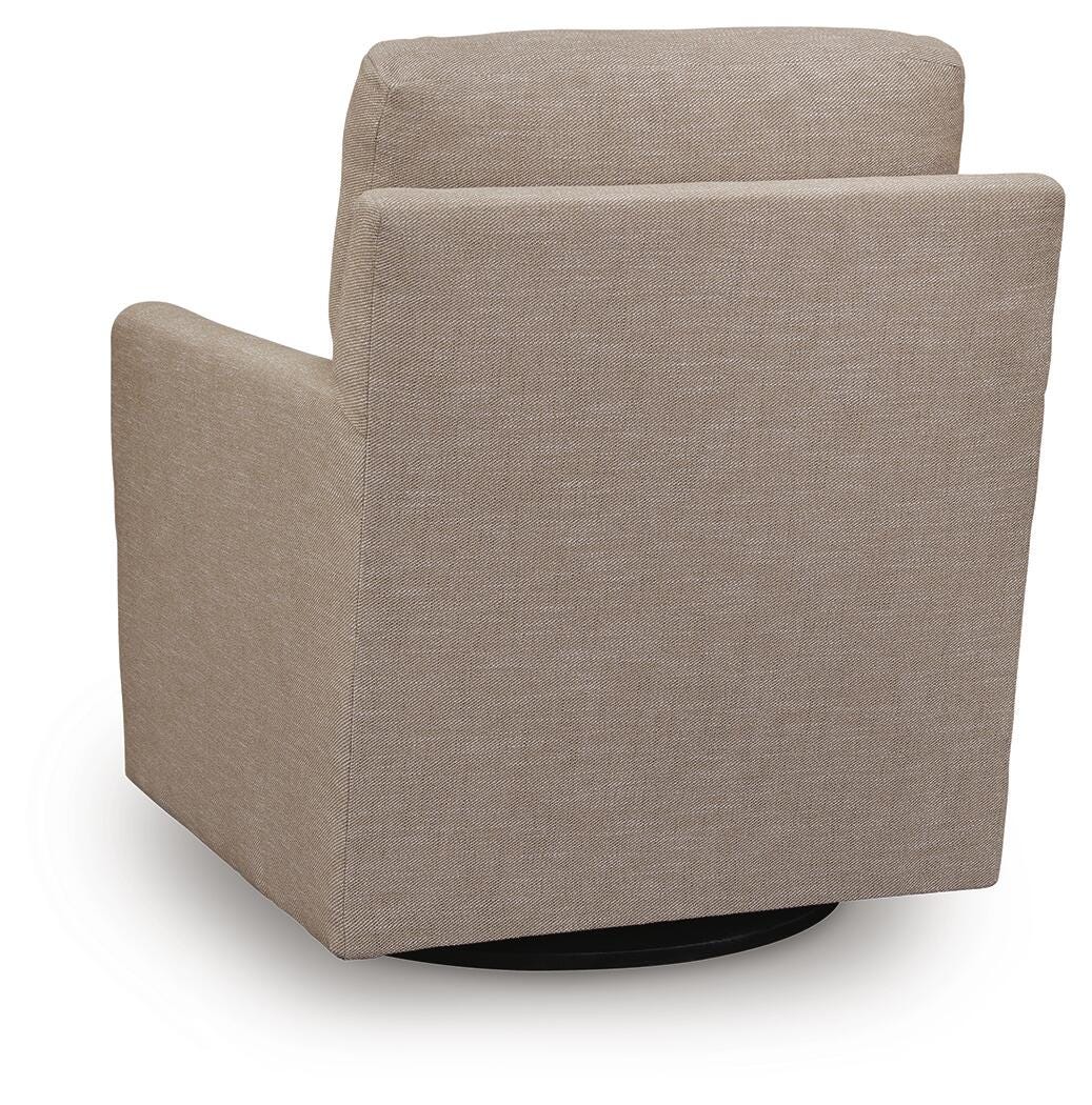 Freybourne Next-Gen Nuvella Swivel Accent Chair (A3000736-SI) - Image 5