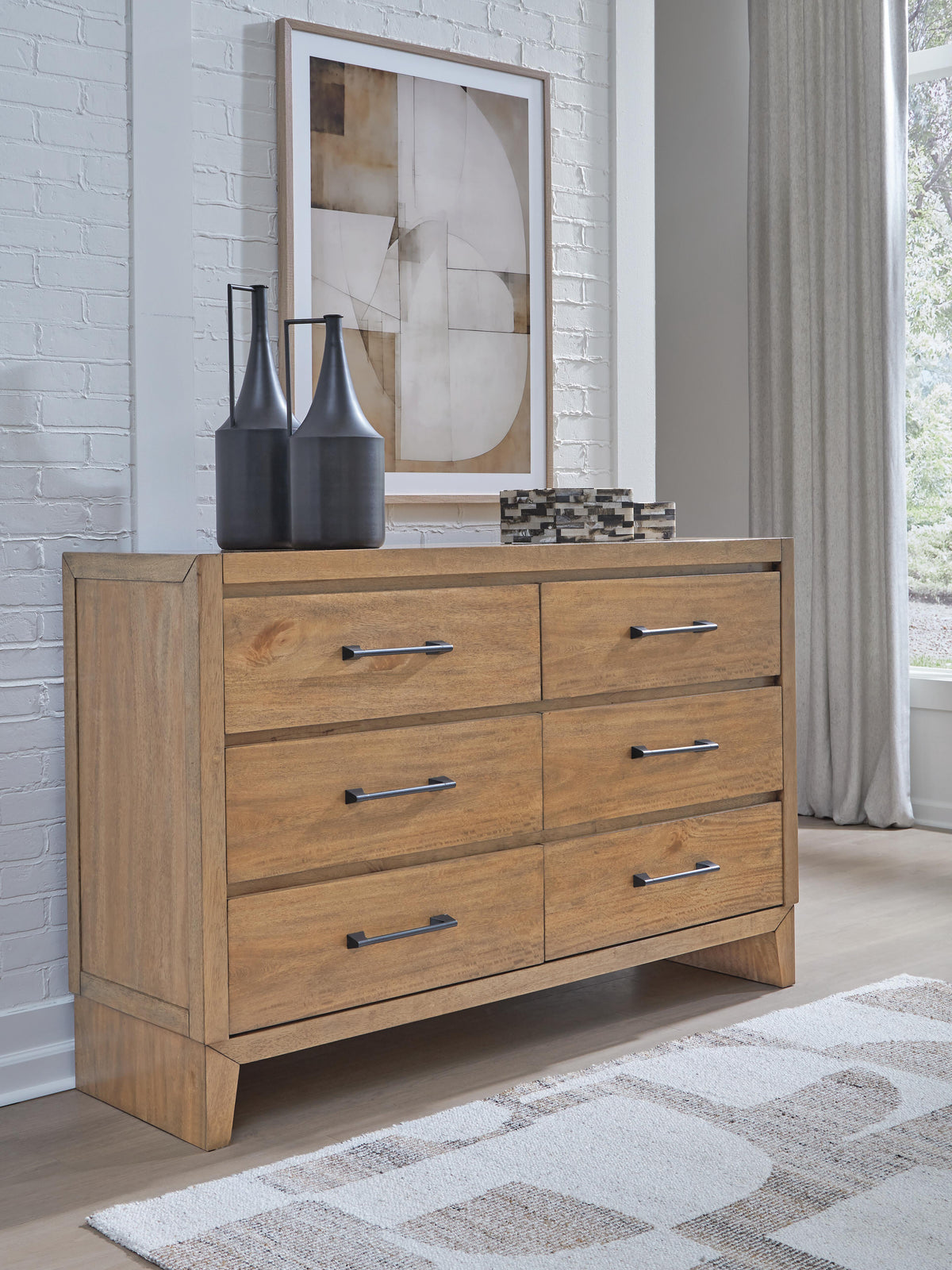 Sherbana Dresser - Light Brown  (B833-SI) - Image 2