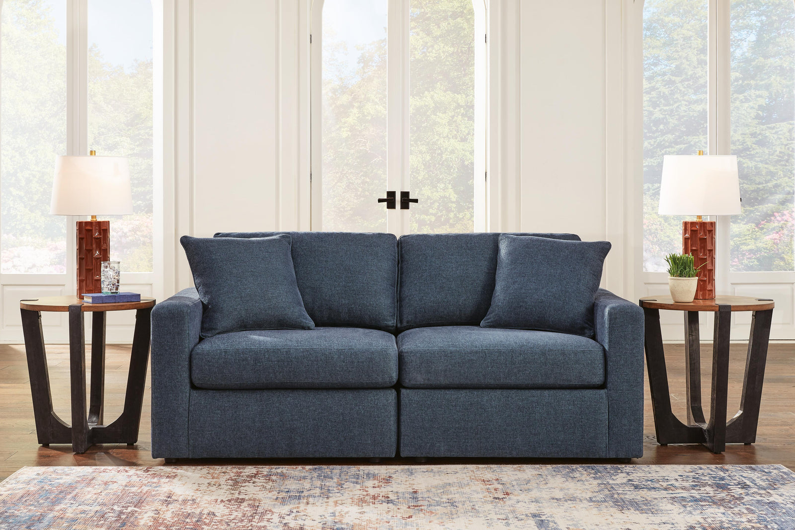 Modmax 3-Piece Sectional Sofa and 2-Piece Sectional Loveseat (92121-SI) - Image 8