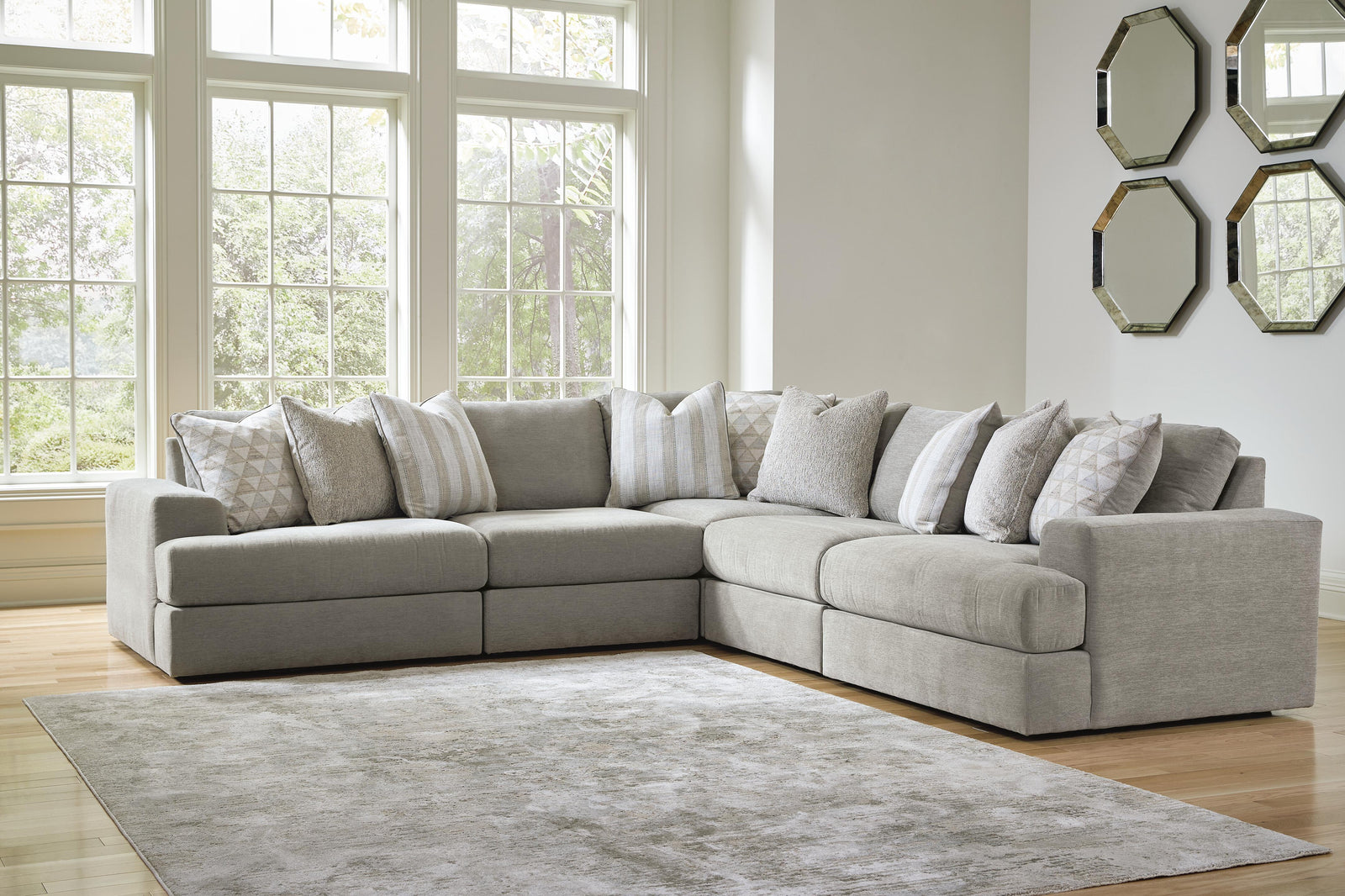 Avaliyah 5-Piece Sectional (58103-SI) - Image 2