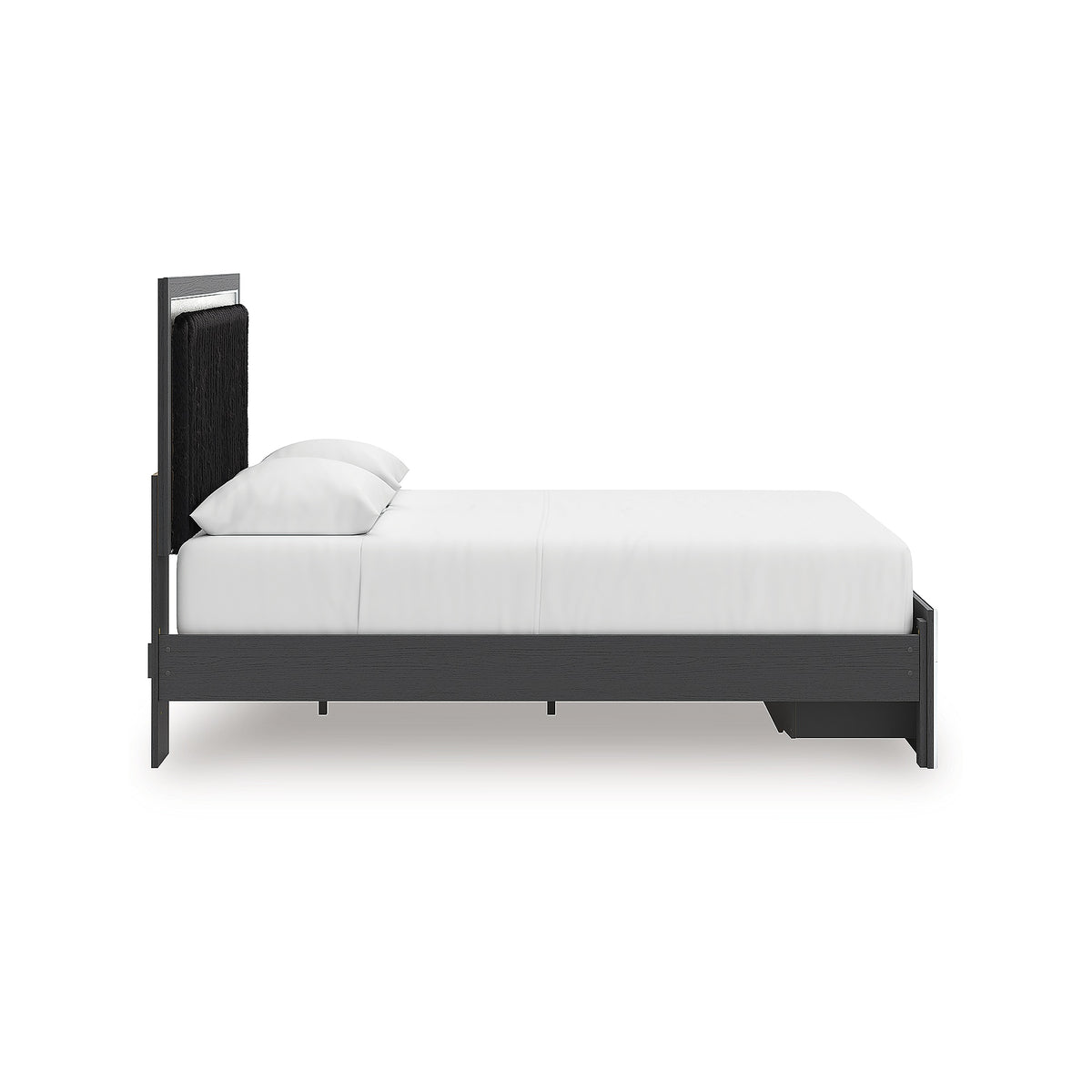 Zuraleus Queen Upholstered Panel Platform Storage Bed, Dresser and Mirror (PCB3380-SI) - Image 12