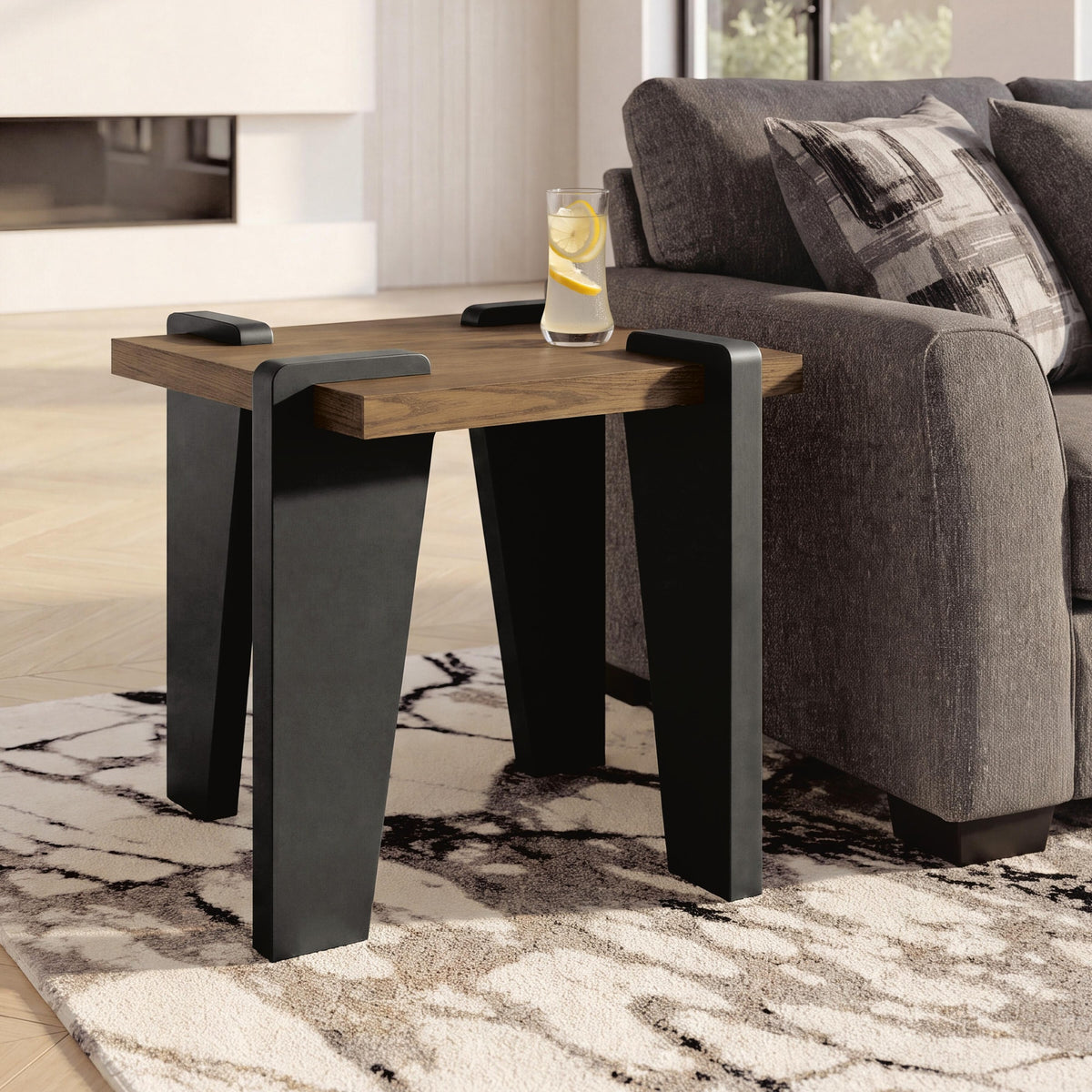 Weathermore End Table - Brown/Black  (T531-SI) - Image 5