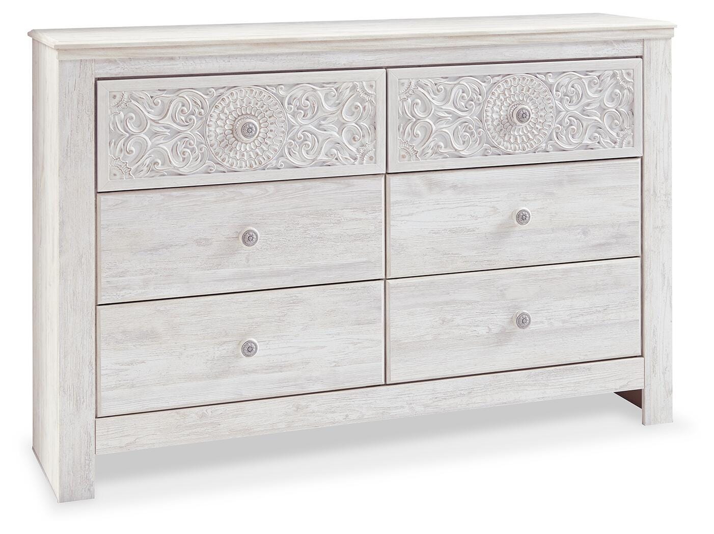Paxberry Dresser - Whitewash  (B181-SI) - Image 3