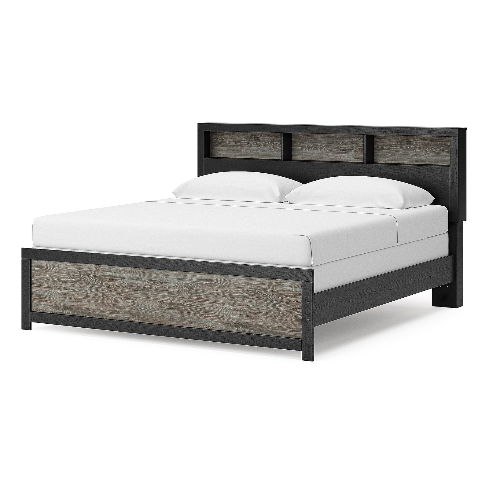 Broachmyn King Bookcase Bed (PCB1118-SI) - Image 4