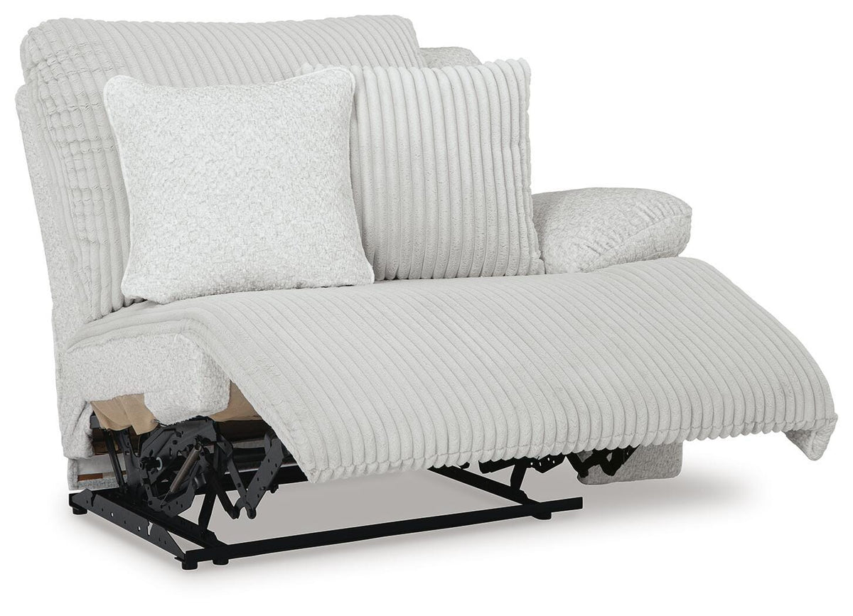Top Tier 4-Piece Reclining Sectional with Chaise (92706-SI) - Image 19