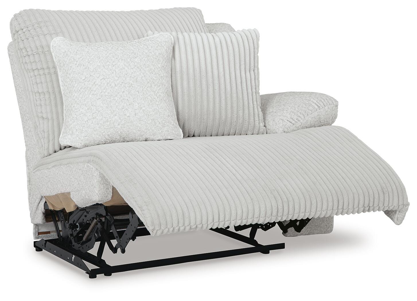 Top Tier 4-Piece Reclining Sectional with Chaise (92706-SI) - Image 19