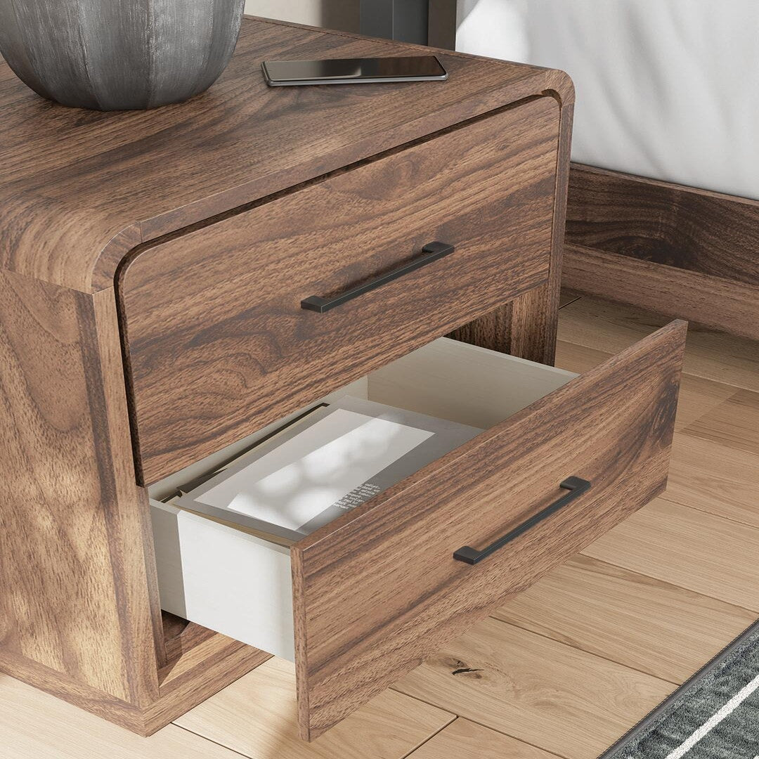 Fortlorn Queen Panel Bed, Dresser, Mirror and Nightstand (PCB386-SI) - Image 24