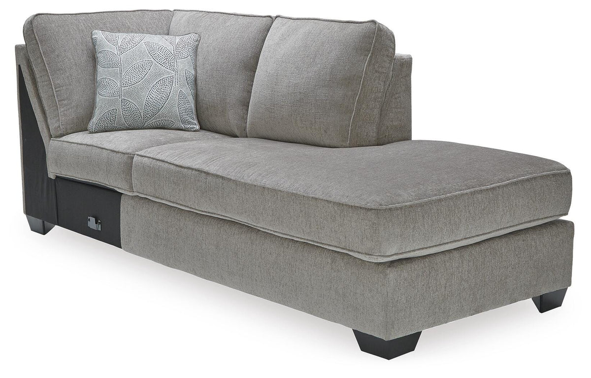 Altari 2-Piece Sleeper Sectional and Ottoman (87214-SI) - Image 6