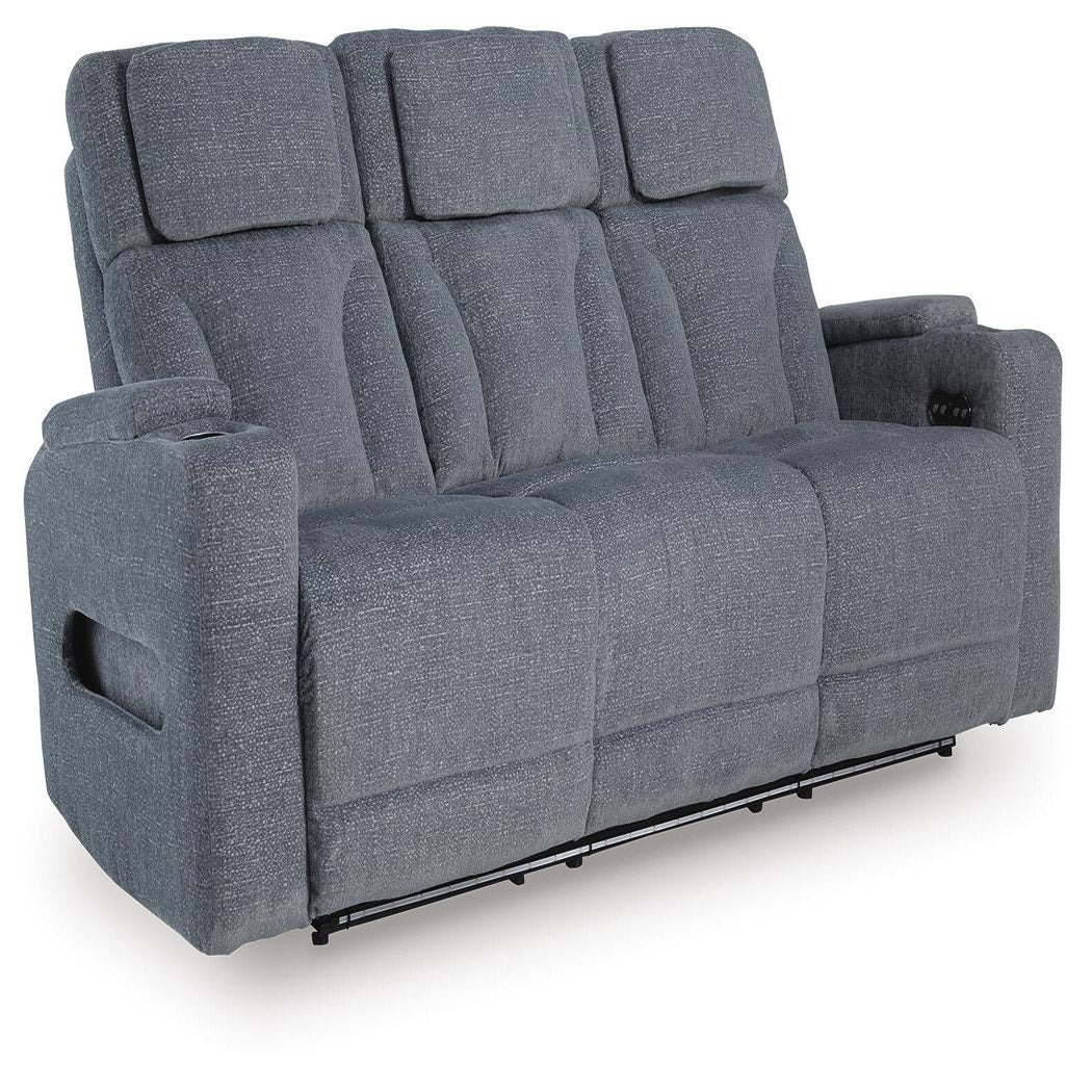 Studio Cave Power Reclining Sofa and Loveseat (PC49802-SI) - Image 3