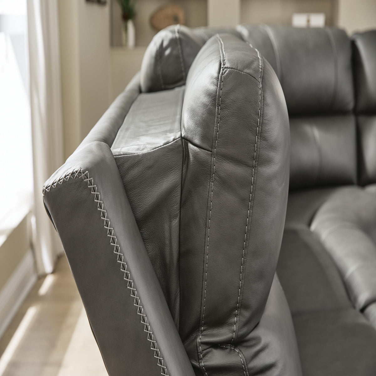 Bleckley 6-Piece Power Reclining Sectional (PCU12000-SI) - Image 3