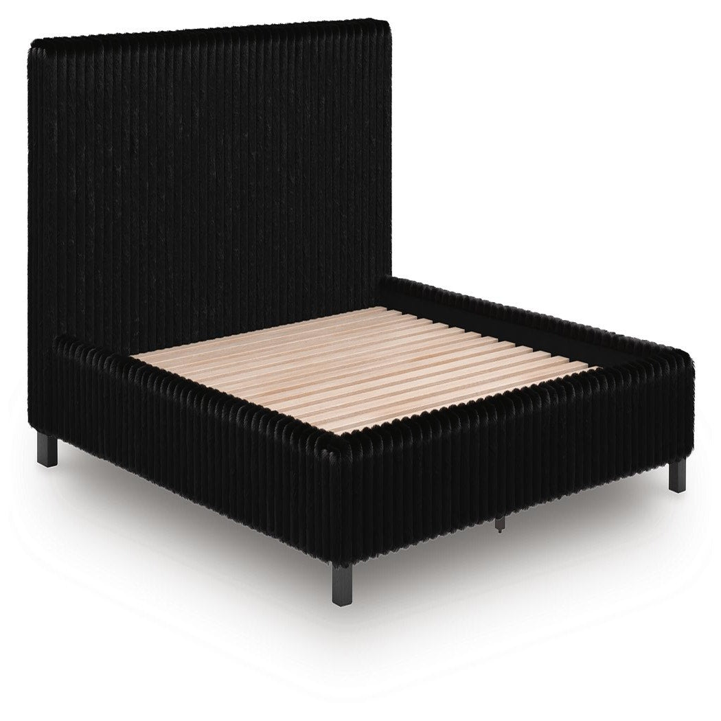 Zuraleus King Upholstered Bed (PCB3380-SI) - Image 2