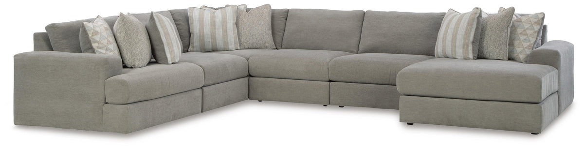 Avaliyah 6-Piece Sectional with Chaise (58103-SI)