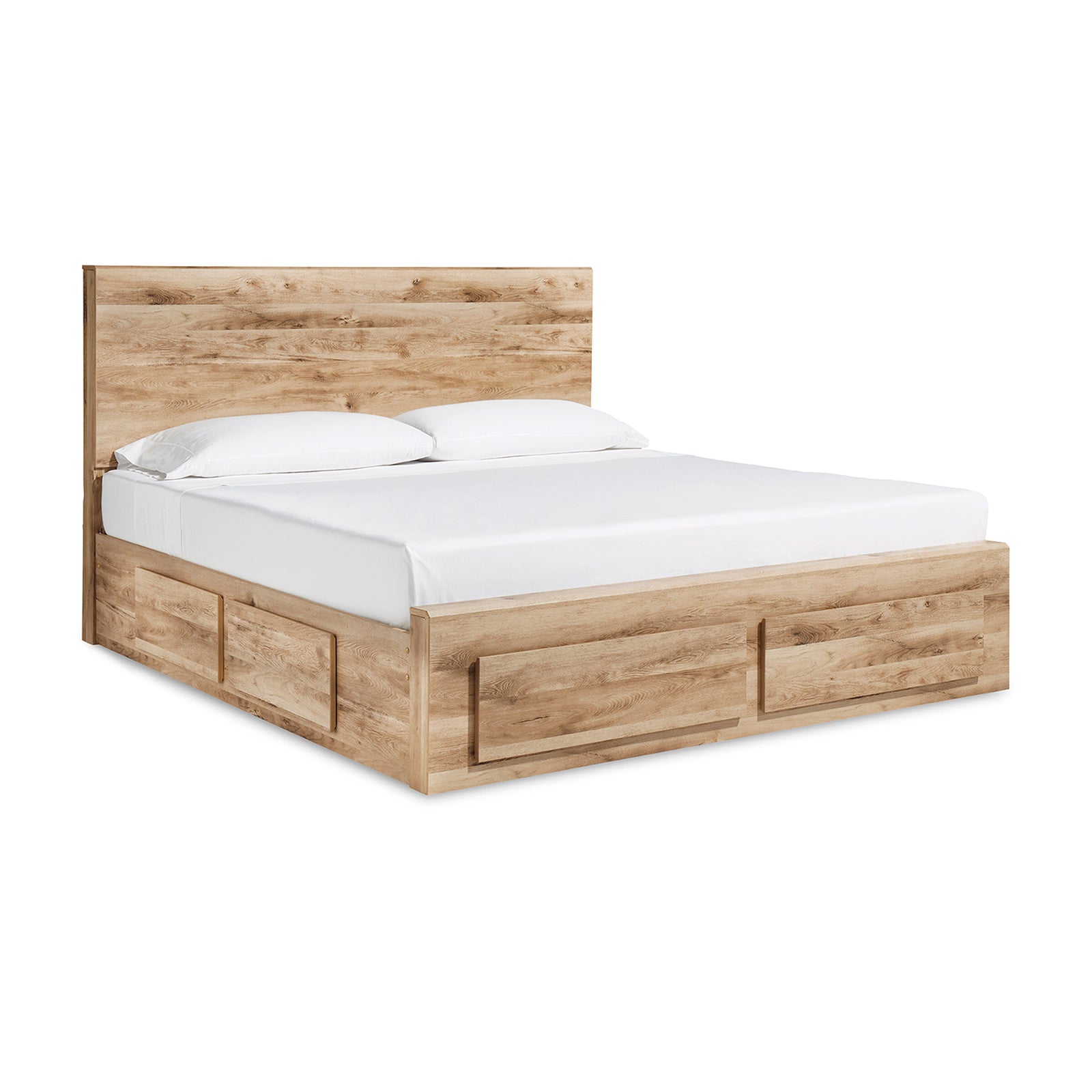 Hyanna Panel Bed, 2 Chests and 2 Nightstands (B1050-SI) - Image 6