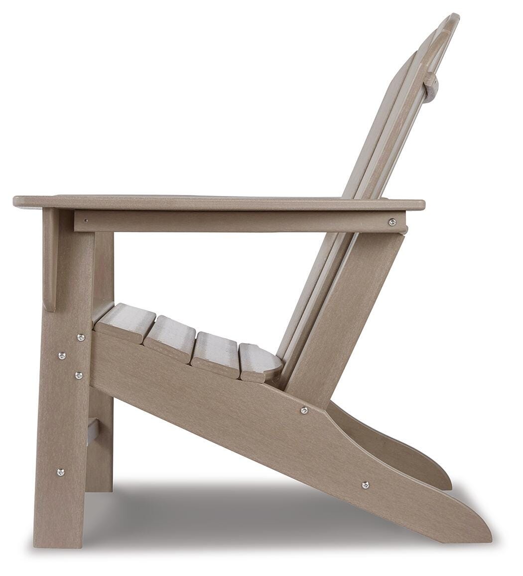 Sundown Treasure 4 Adirondack Chairs and Outdoor End Table (P014-SI) - Image 8