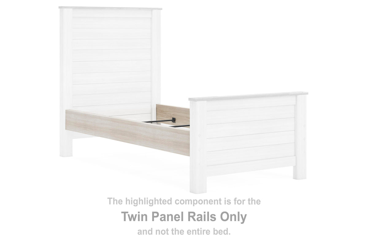 Willowton Panel Rails (Youth) - Whitewash  (B267-SI)