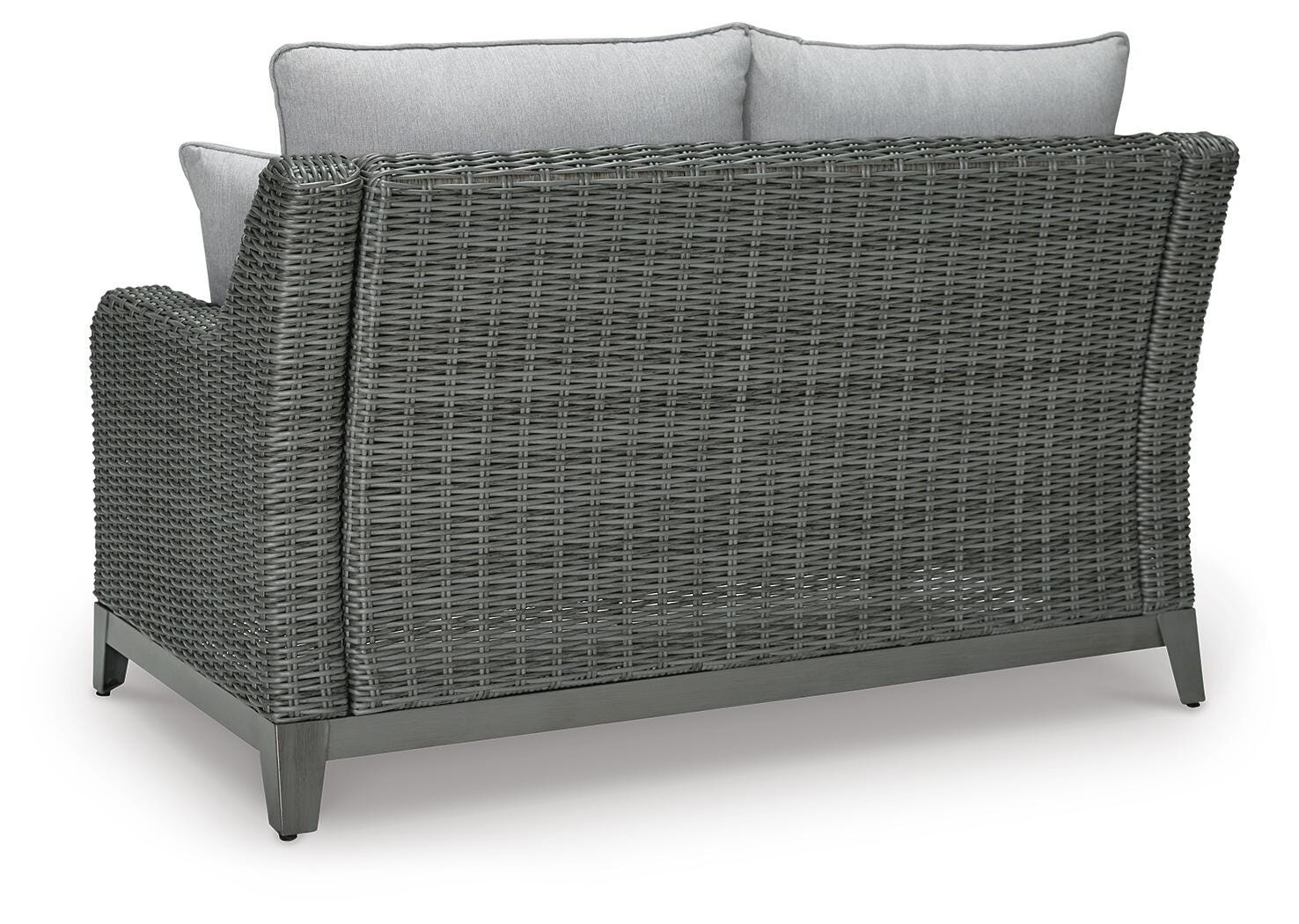 Elite Park Outdoor Loveseat with Cushion (P518-SI) - Image 9