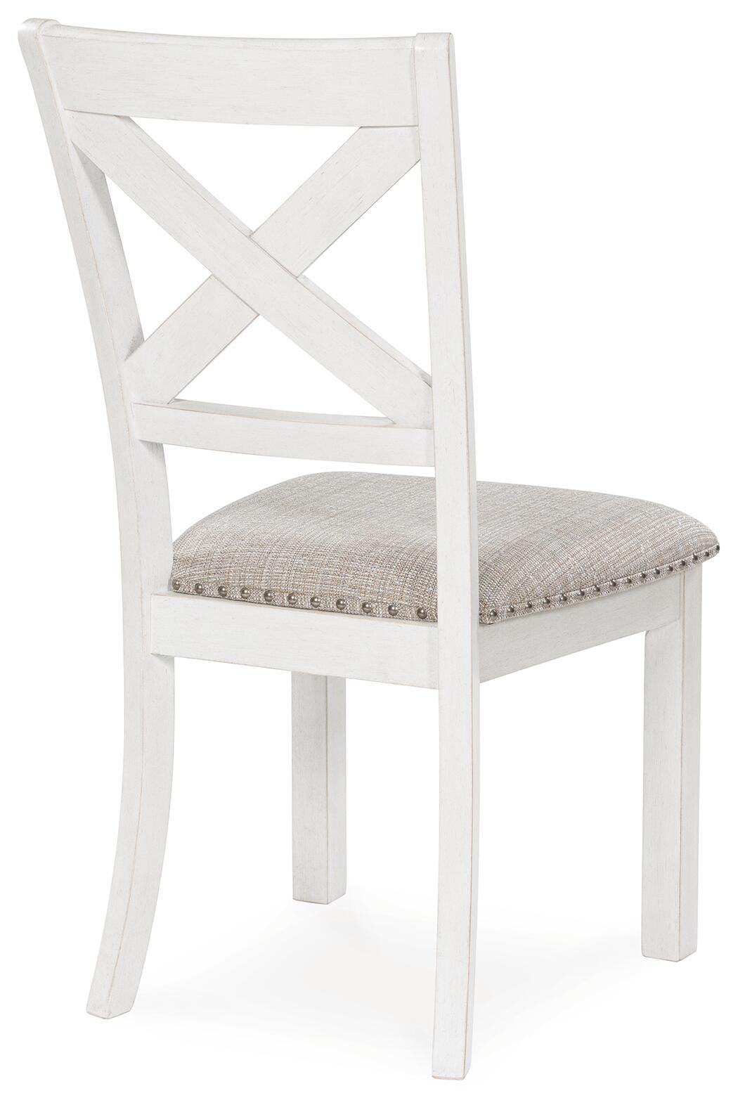 Robbinsdale Dining Table, 6 Chairs and Bench (D642-SI) - Image 10