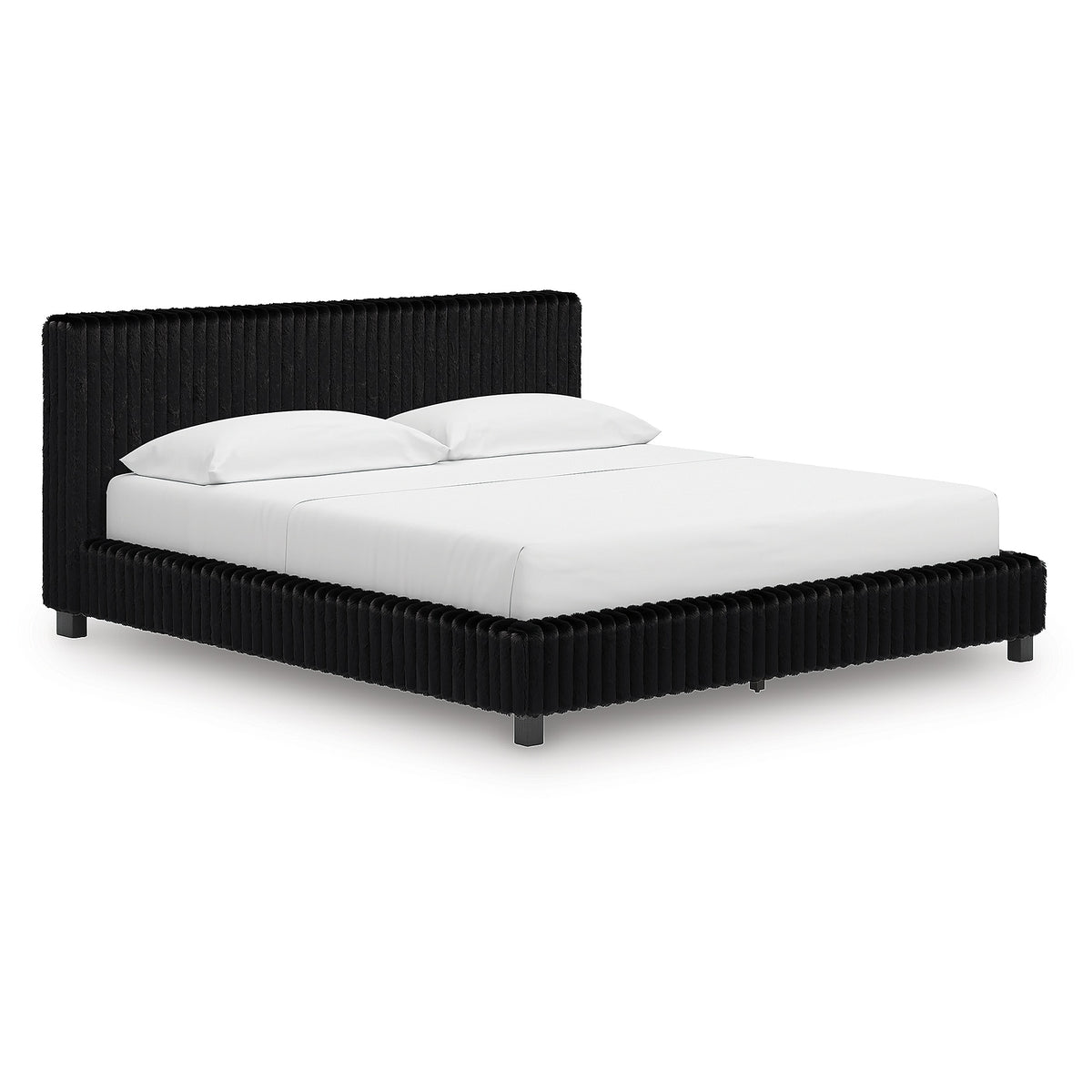 Zuraleus California King Upholstered Bed (PCB3380-SI)
