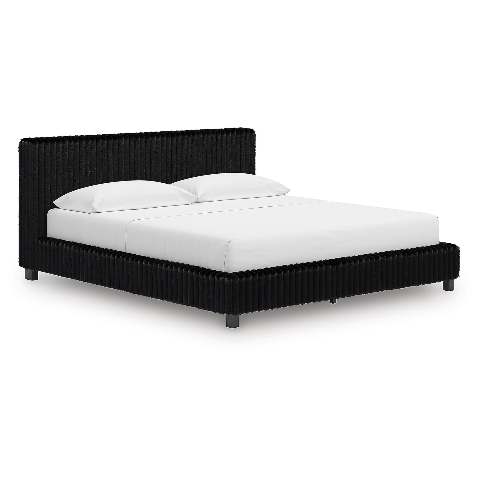Zuraleus California King Upholstered Bed (PCB3380-SI)