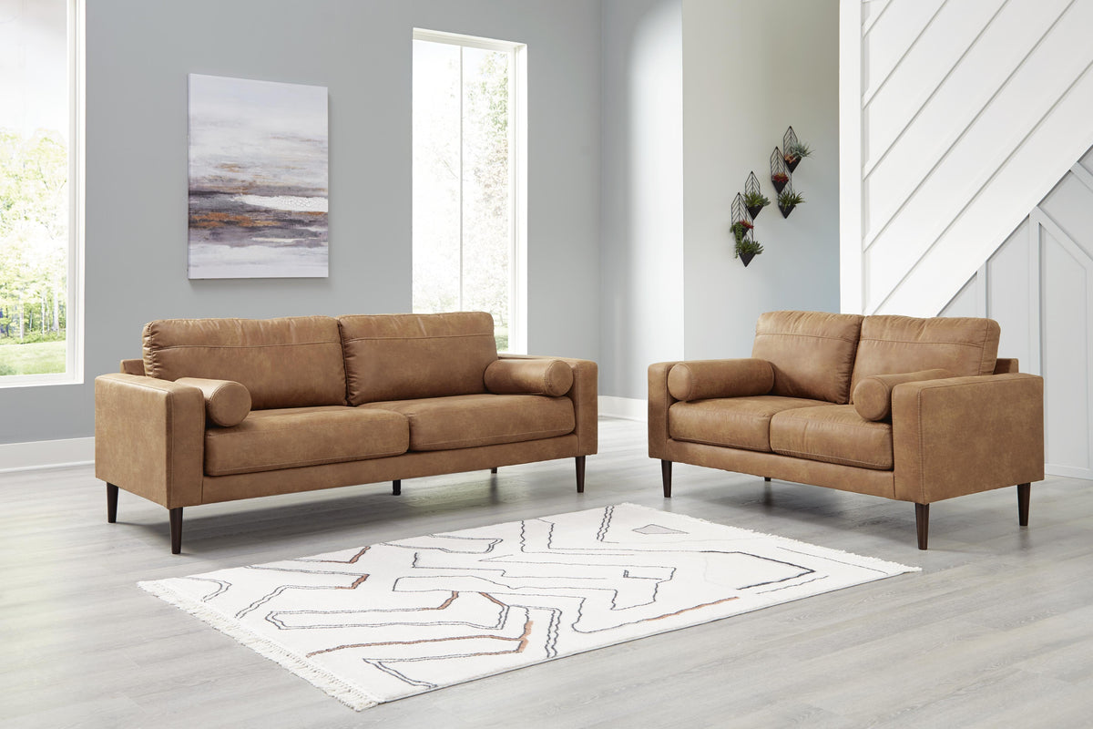 Telora Sofa and Loveseat (41002-SI) - Image 4