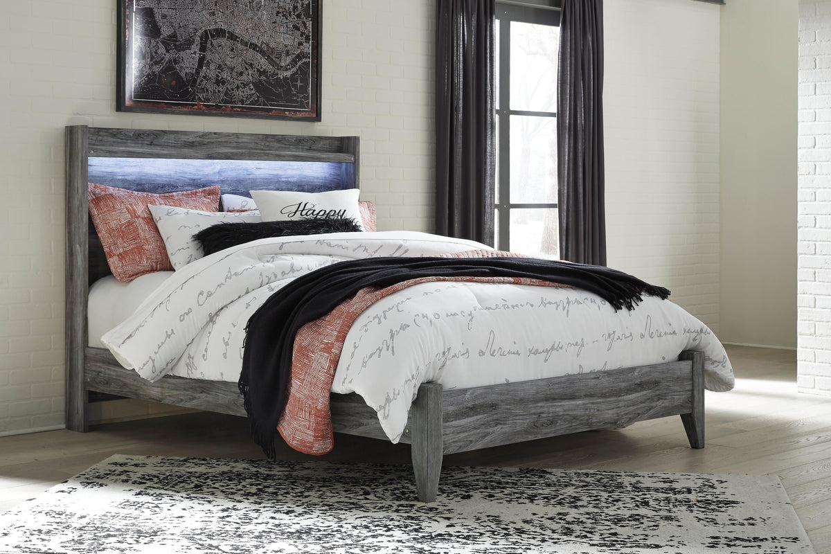 Baystorm Panel Bed and Chest (B221-SI) - Image 7