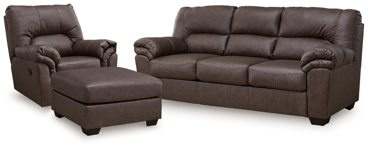 WillowBend Sofa, Recliner and Oversized Accent Ottoman (PC27705-SI)