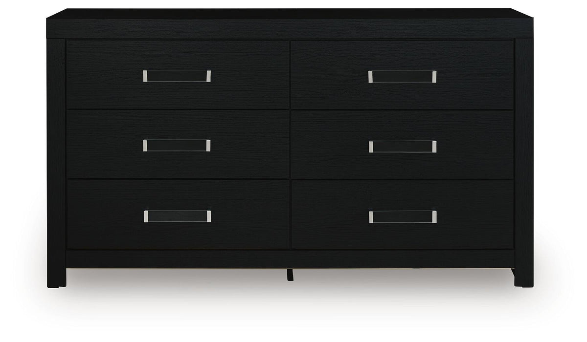 Maeling Queen Upholstered Panel Bed, Dresser and Nightstand (PCB1115-SI) - Image 2