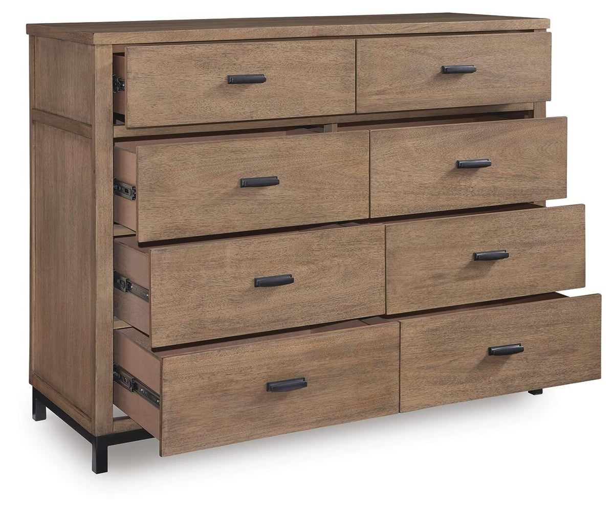 Tomtyn Dresser - Light Brown  (B622-SI) - Image 4