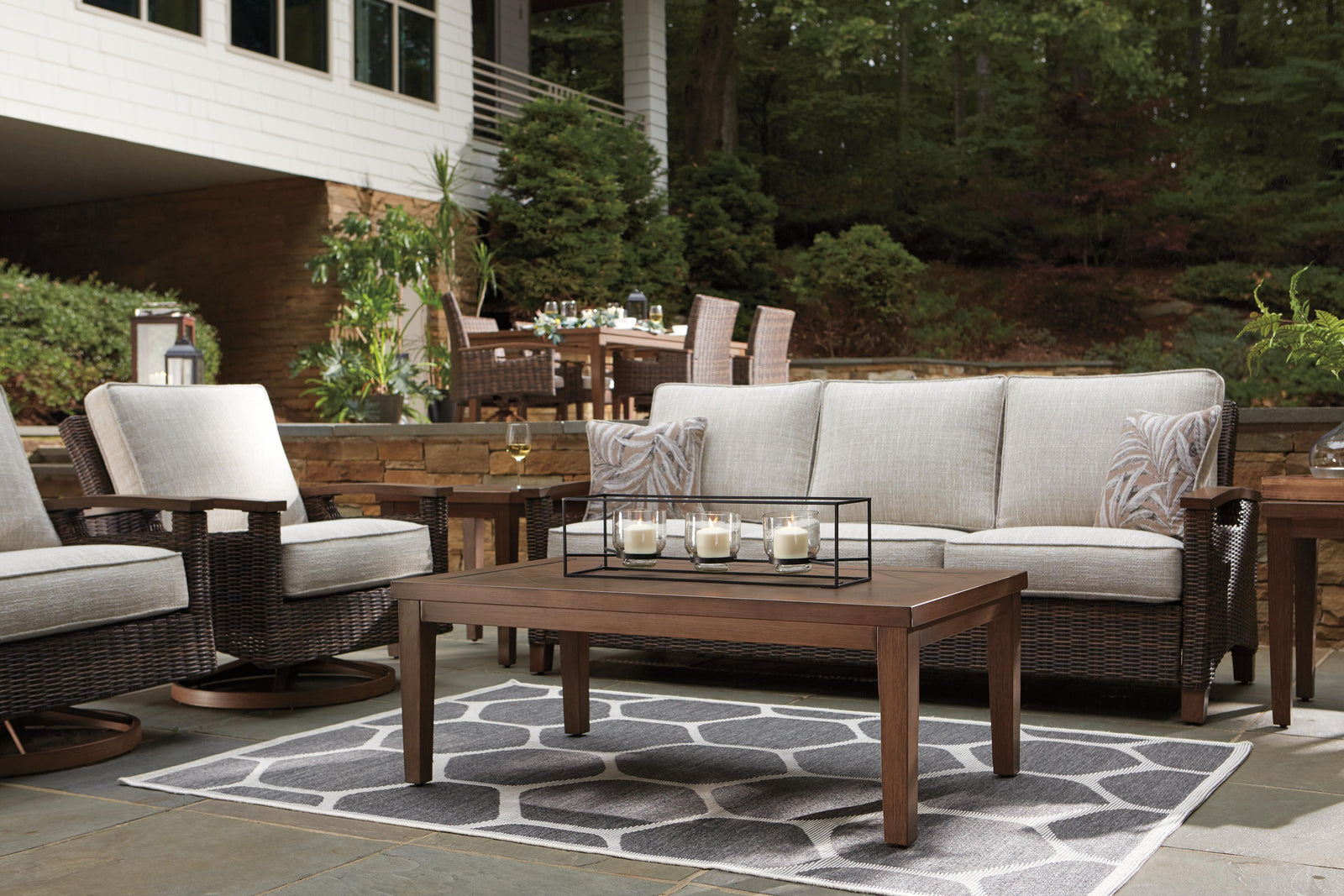 Paradise Trail Sofa with Cushion (P750-SI) - Image 41