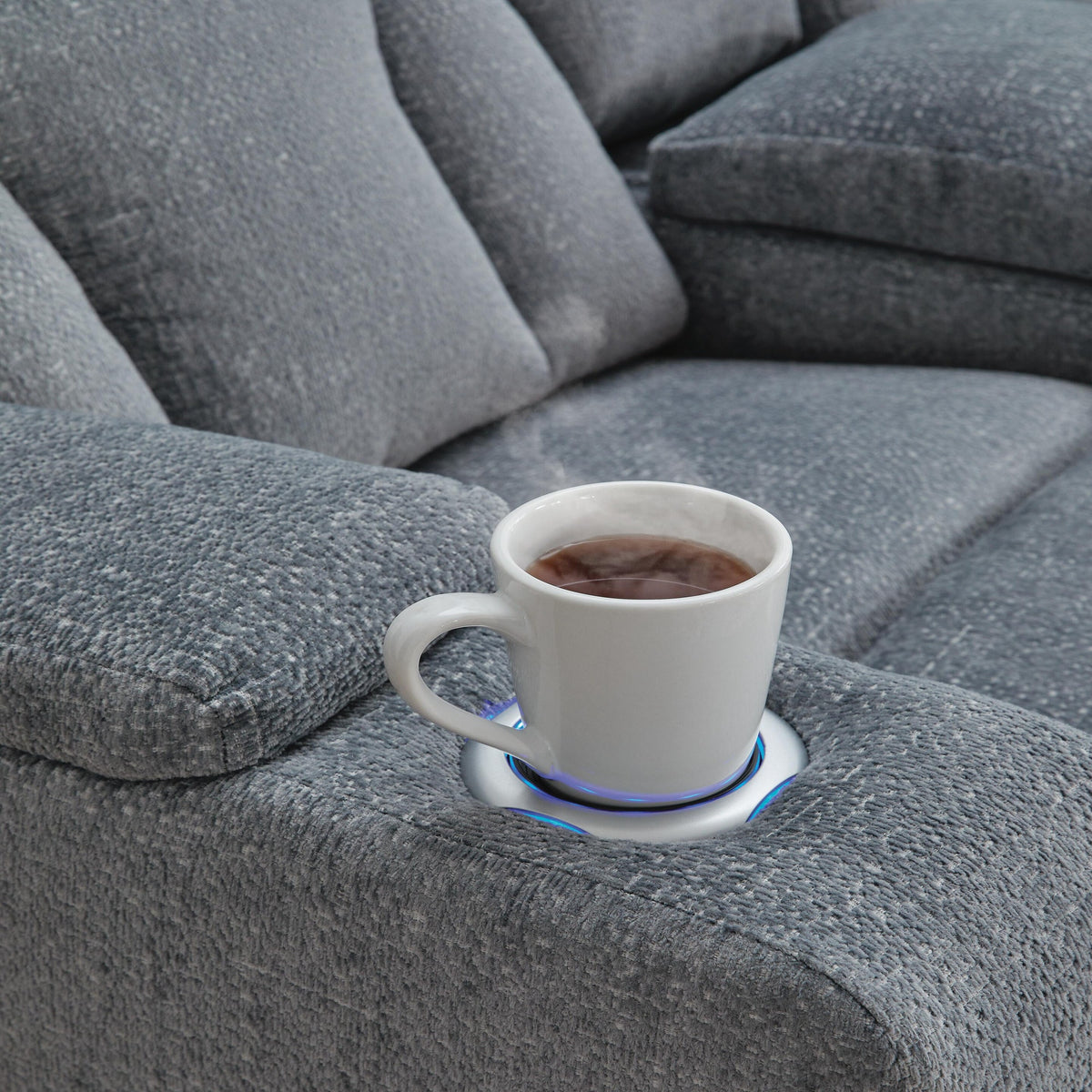 Studio Cave Power Reclining Loveseat with Console (PC49802-SI) - Image 27
