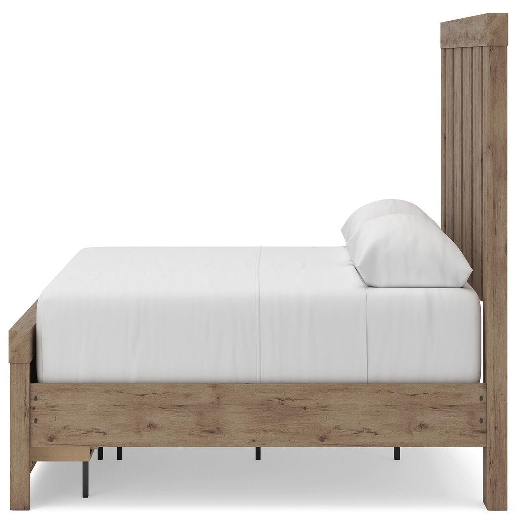 Oliandon Queen Panel Storage Bed (PCB2844-SI) - Image 7