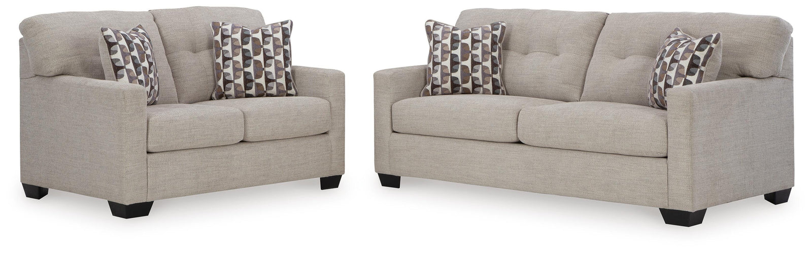 Mahoney Full Sofa Sleeper and Loveseat (31004-SI)