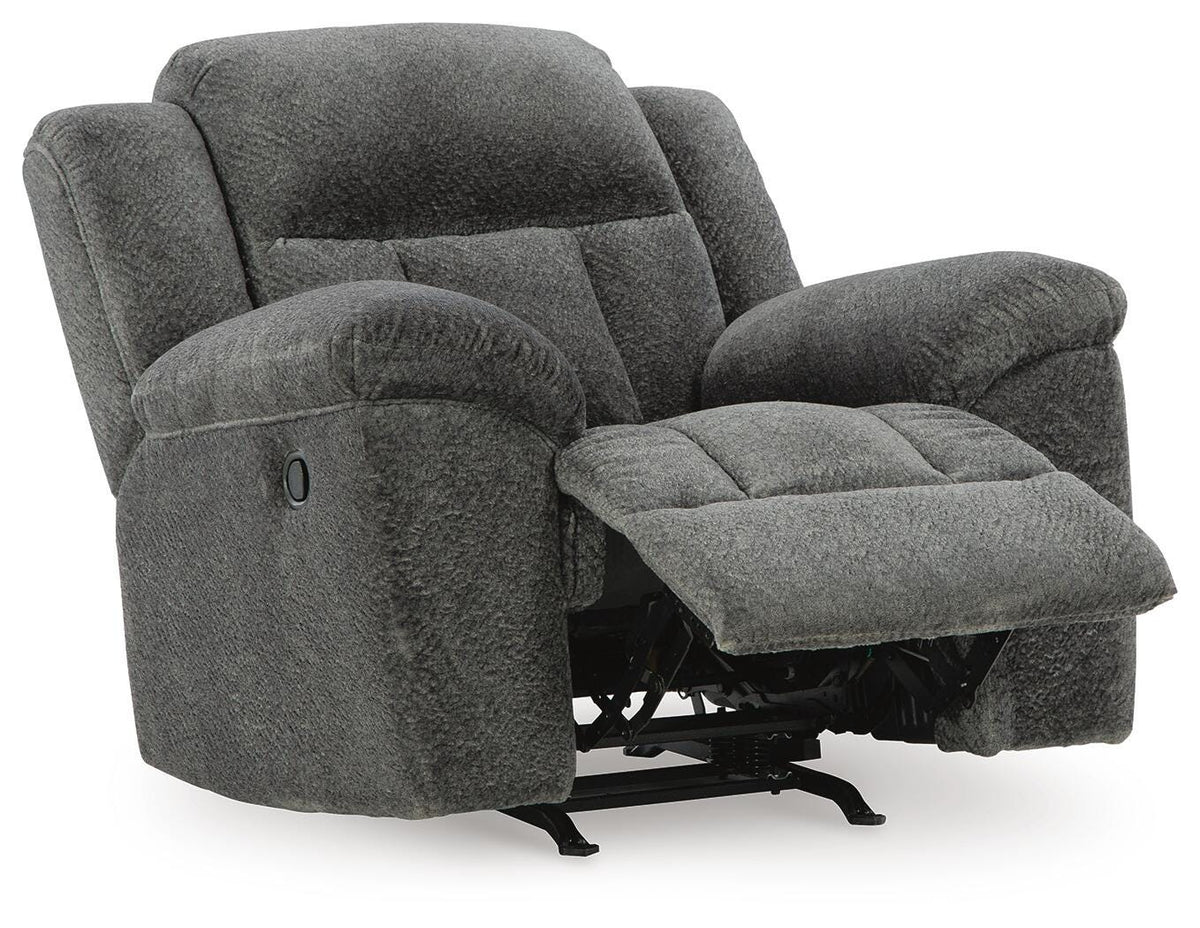 Frohn Reclining Loveseat with Console (37406-SI) - Image 2