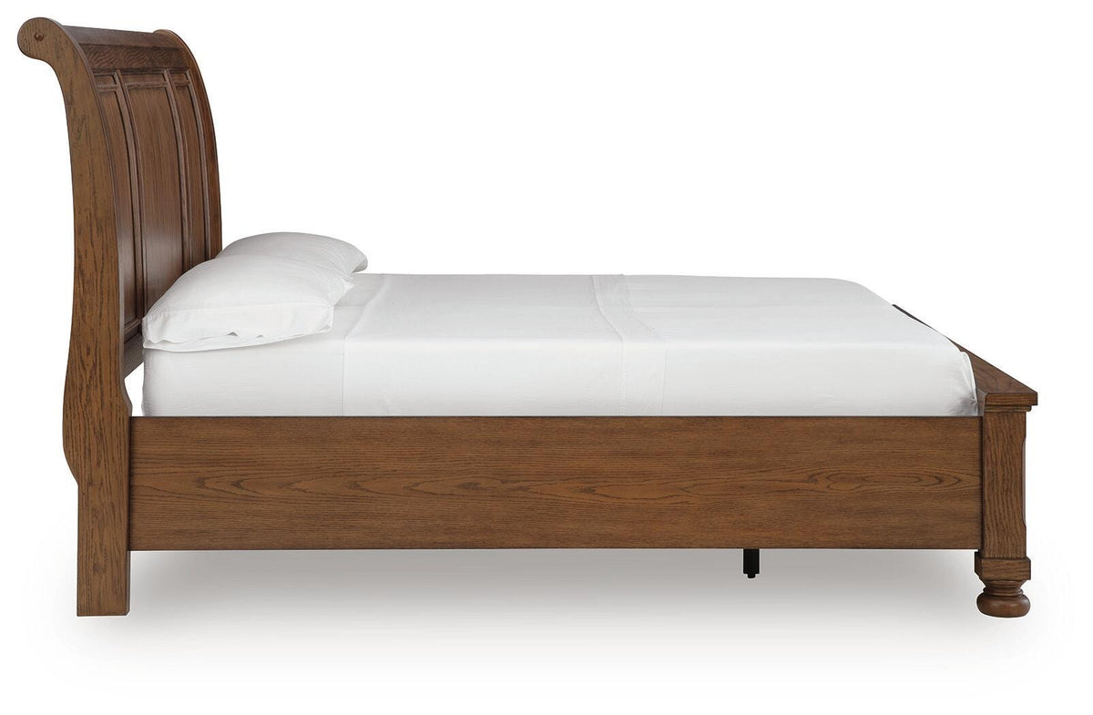 Zackaryn Queen Sleigh Storage Bed (PCB807-SI) - Image 4