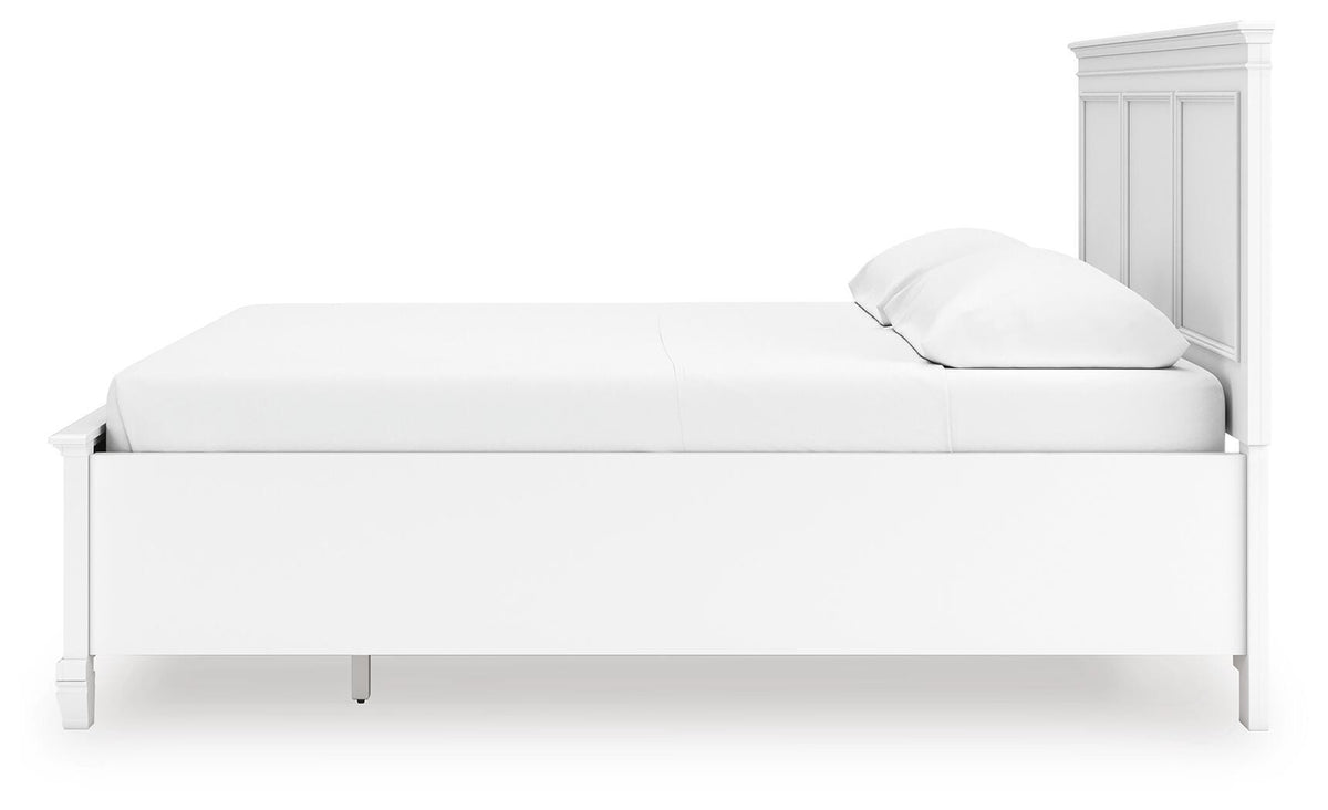 Fortman Panel Storage Bed - White  (B680-SI) - Image 8