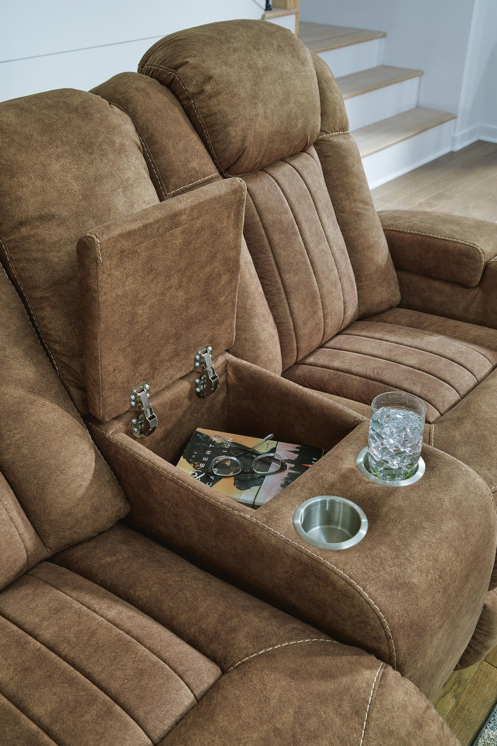 Wolfridge Power Reclining Loveseat (60703-SI) - Image 23