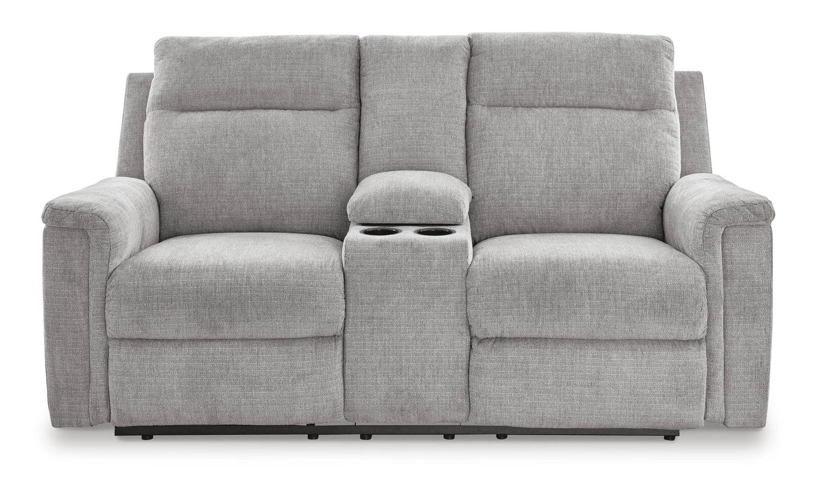 Barnsana Power Reclining Loveseat with Console (33201-SI) - Image 11