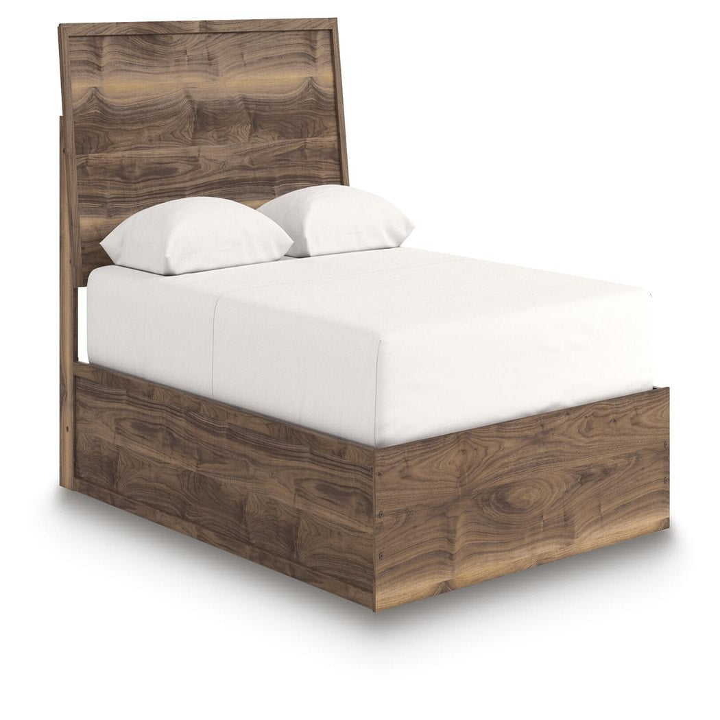 Chirason Queen Panel Bed, Dresser and Mirror (PCB3367-SI) - Image 10