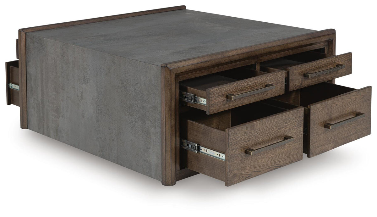 Kallenny Coffee Table - Brown/Gray  (T669-SI) - Image 3