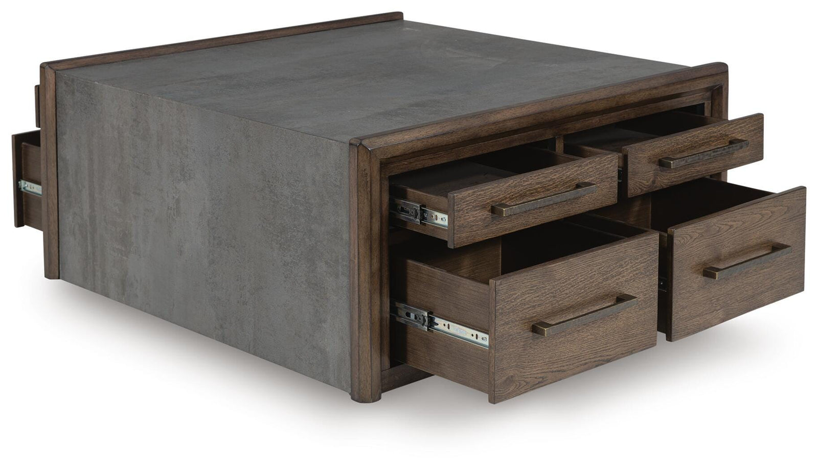 Kallenny Coffee Table - Brown/Gray  (T669-SI) - Image 3
